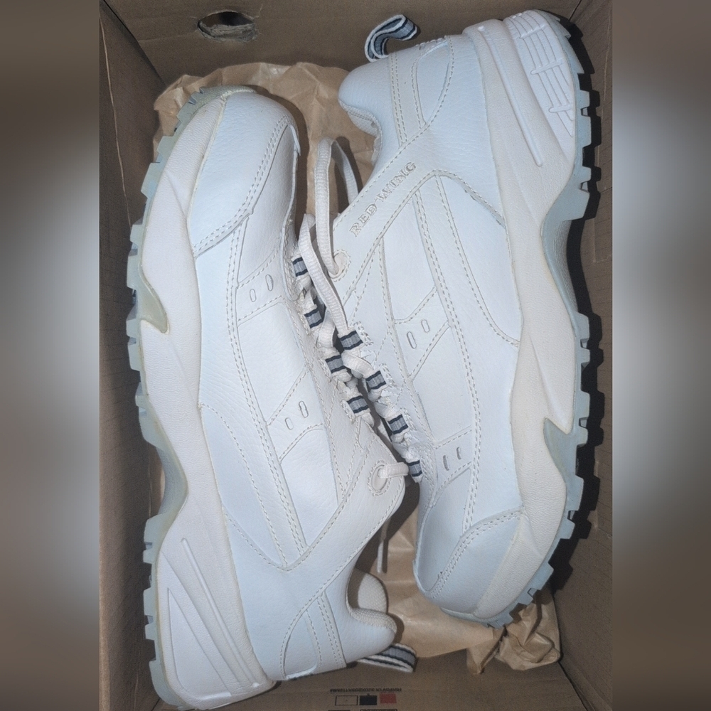 Red Wing Shoes White Sneakers Women's Size 10